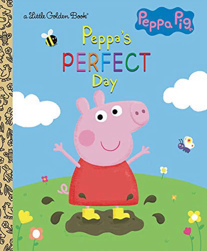 Pre-Owned Peppas Perfect Day Peppa Pig Little Golden Book