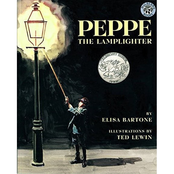 Pre-Owned Peppe the Lamplighter: A Caldecott Honor Award Winner Paperback