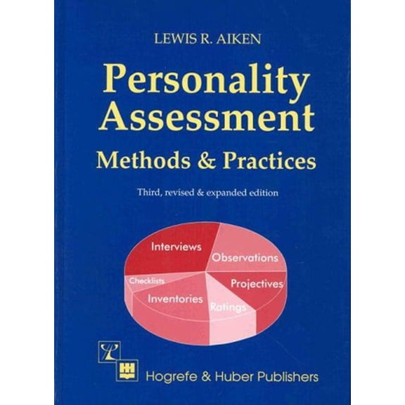 Personality Assessment : Methods and Practices (Hardcover) 9780889372092