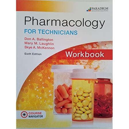 Pre-Owned Pharmacology for Technicians Workbook : Workbook (Paperback) 9780763867843