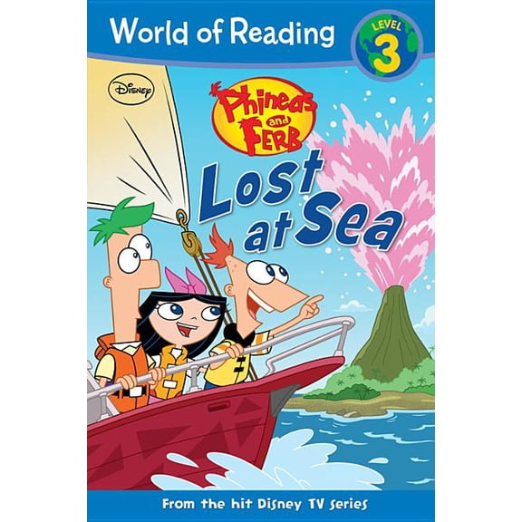 Pre-Owned Lost at Sea! (Phineas and Ferb: World of Reading, Level 3) Paperback