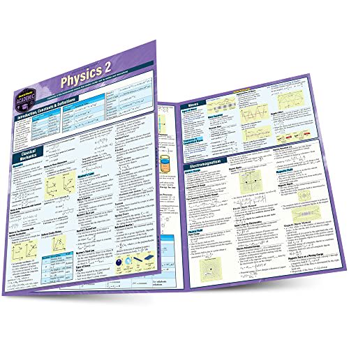 Pre-Owned Physics 2: A Quickstudy Laminated Reference Guide (Quickstudy Reference Guide) Paperback