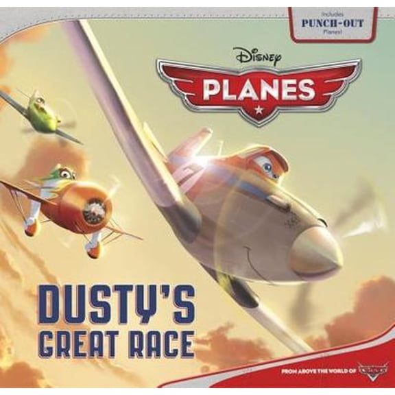 Pre-Owned Planes Dusty's Great Race by Disney Books, Calliope Glass (Hardcover), Children's Books, English