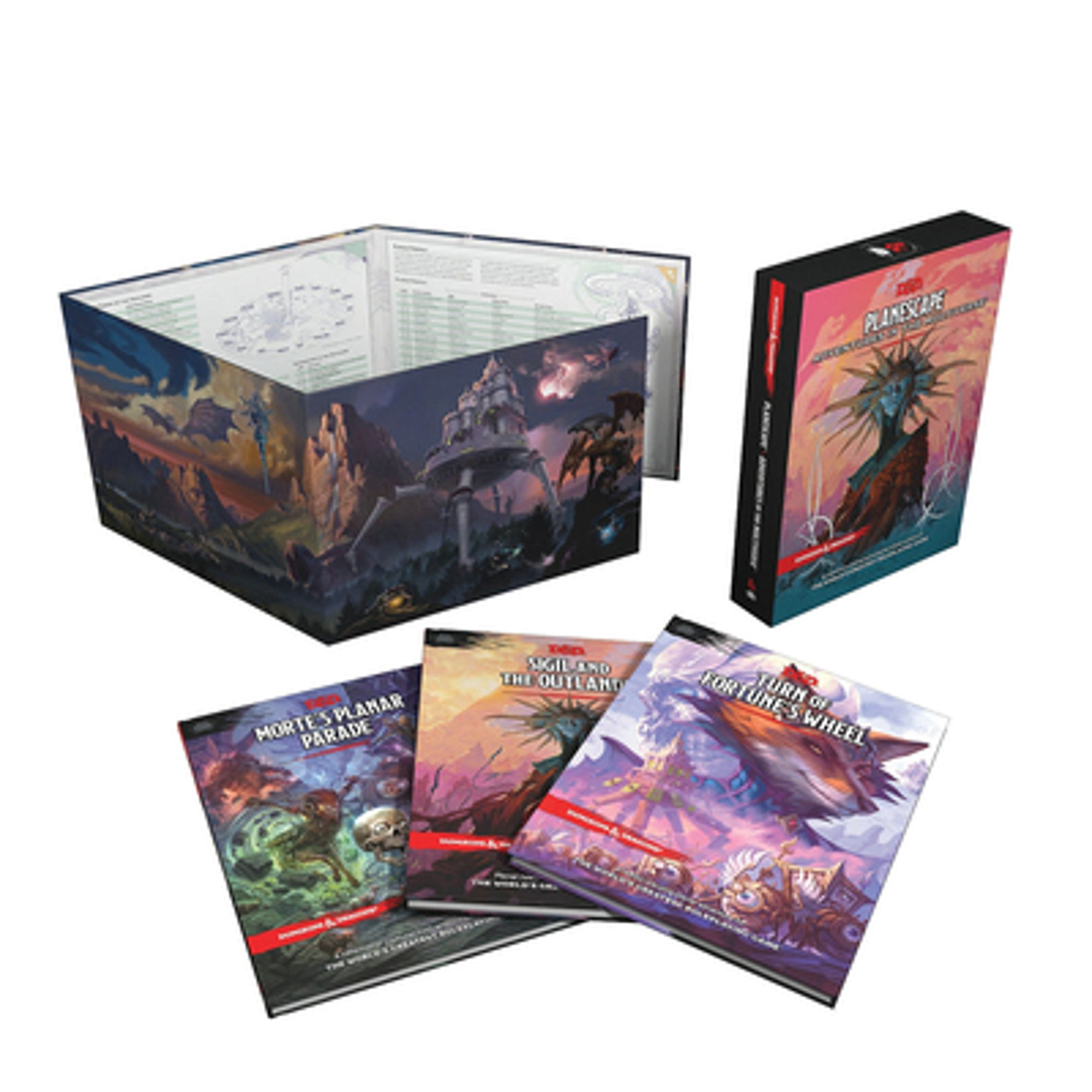 Pre-Owned Planescape: Adventures in the Multiverse (D&D Campaign Collection - Adventure, Setting Book, Bestiary + DM Screen): Adventures in the Multiverse; ... Turn of Fortune's Wheel Hardcover