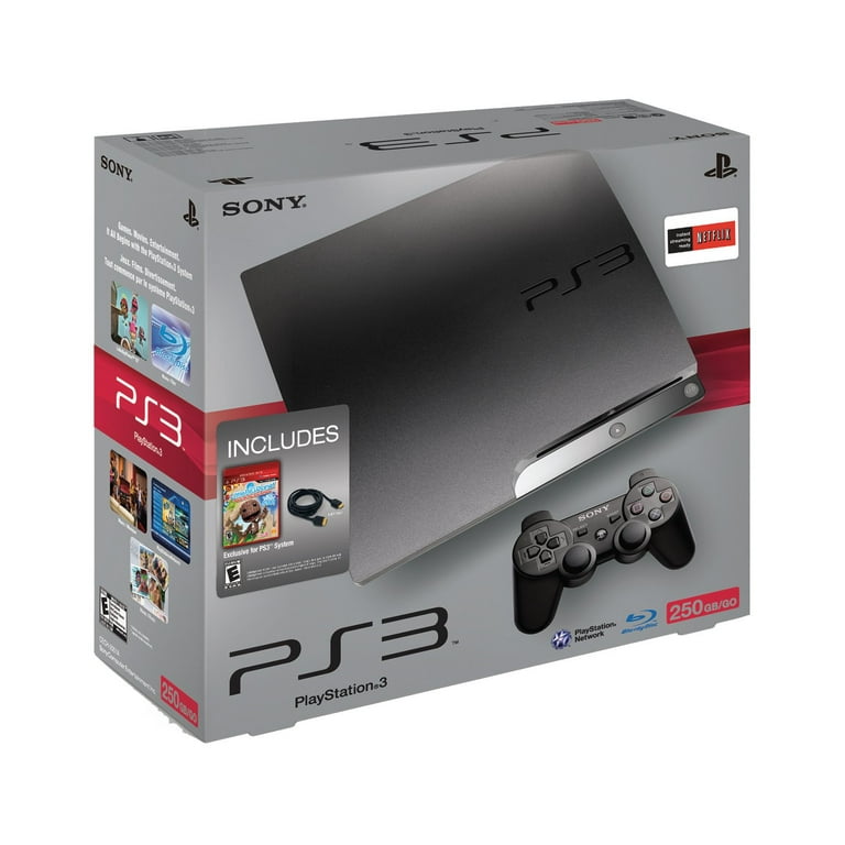 Pre Owned PlayStation 3 250GB System with LittleBigPlanet Bundle Black