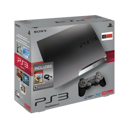 Pre-Owned PlayStation 3 250GB System with LittleBigPlanet Bundle, Black