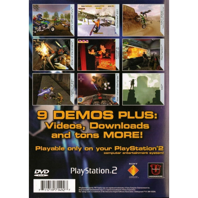 PlayStation Underground Jampack -- Summer 2003 (RP-T) (Sony PlayStation 2)  711719728023