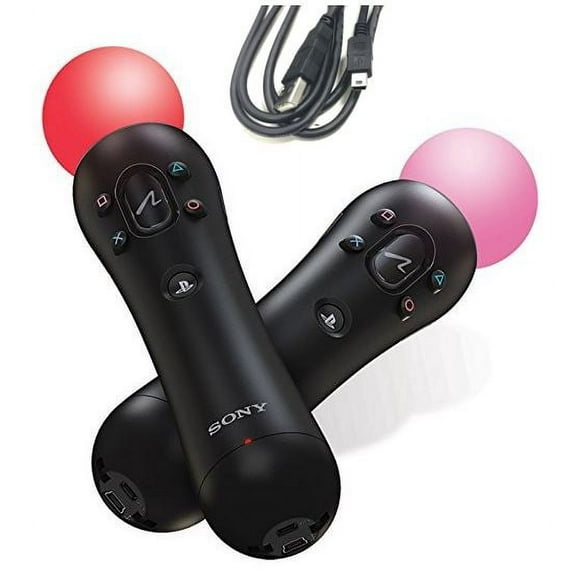 Restored PlayStation VR Move Motion Controllers - Two Pack (Refurbished)