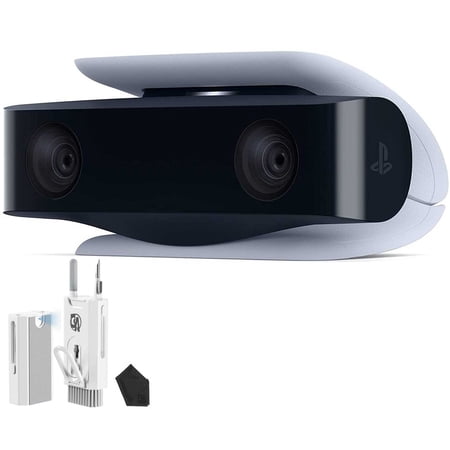Restored Playstation HD Camera, Black BOLT AXTION Bundle (Refurbished)