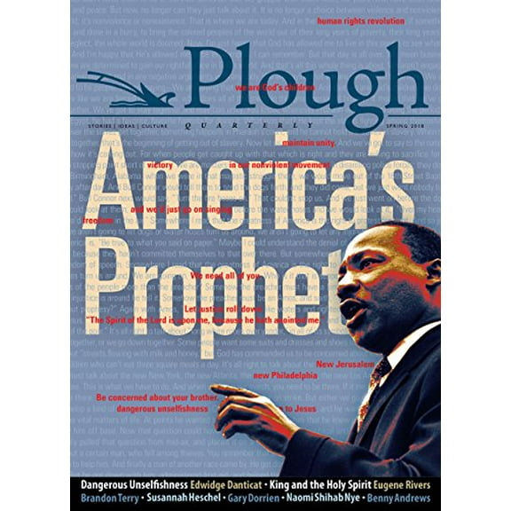 Pre-Owned Plough Quarterly No. 16 - America's Prophet (Paperback) 087486786X 9780874867862