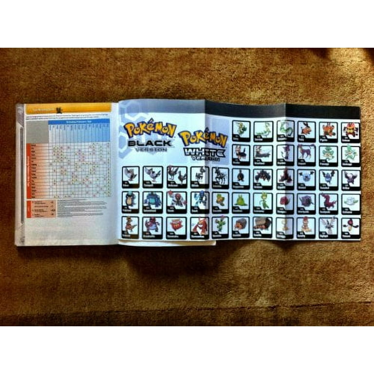 Pre-Owned Pokemon Black Version Pokemon White Version Volume 2: The  Official Unova Pokedex Guide Paperback 0307890635 9780307890634 The Pokemon