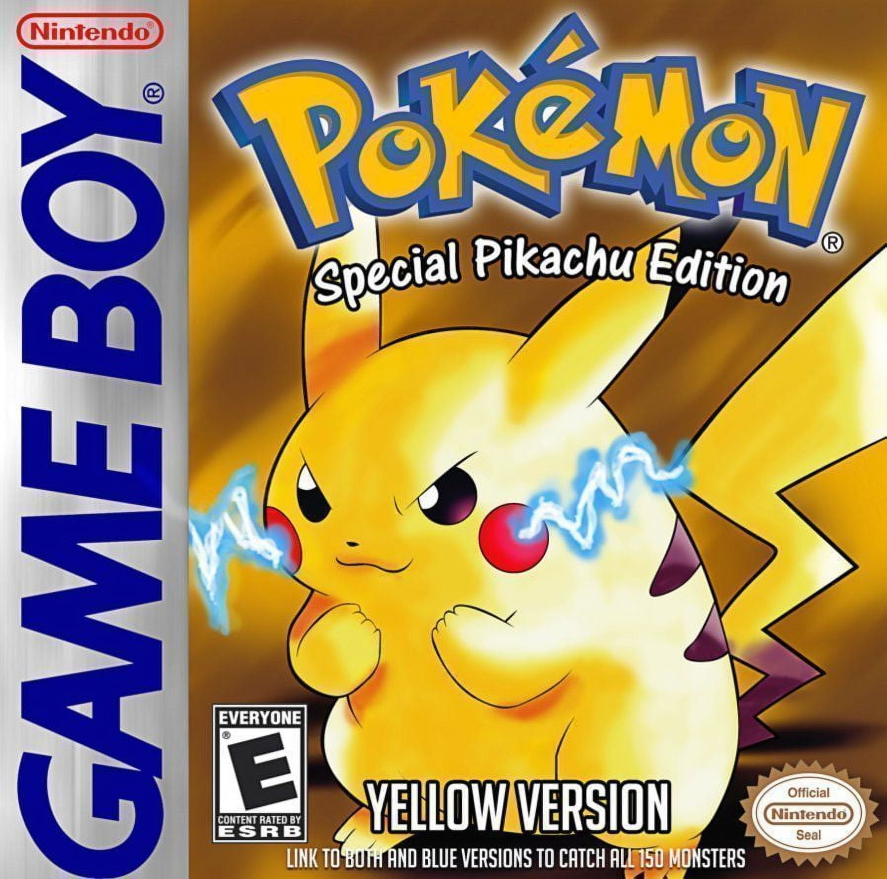 Pre-Owned Pokemon Yellow: Special Pikachu Edition - Nintendo Gameboy Original