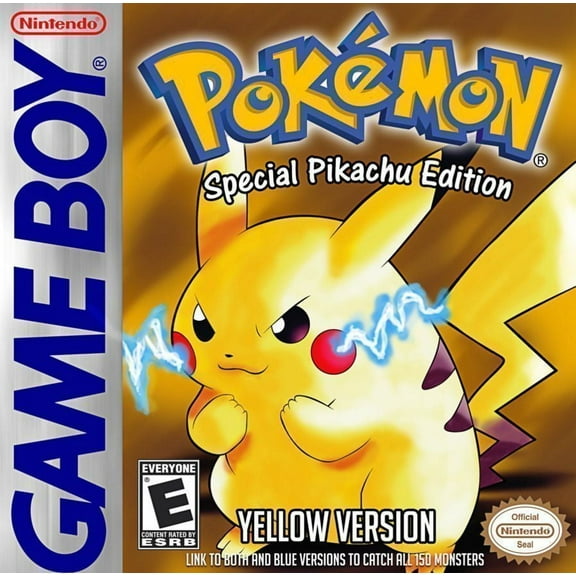 Pre-Owned Pokemon Yellow: Special Pikachu Edition - Nintendo Gameboy Original