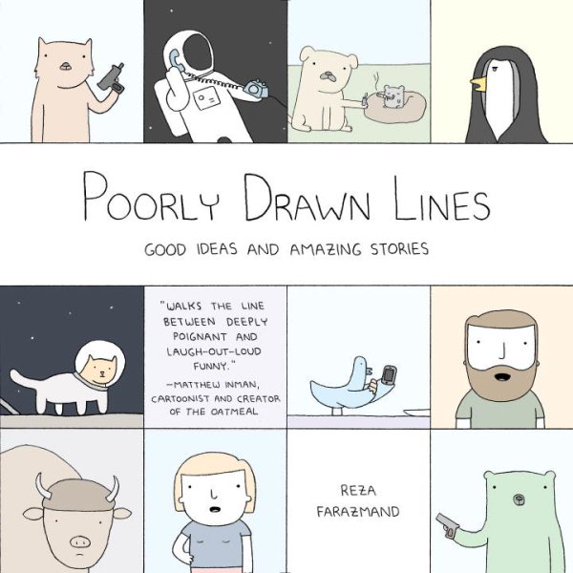 Pre-Owned Poorly Drawn Lines: Good Ideas and Amazing Stories (Paperback) by Reza Farazmand