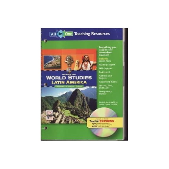 Pre-Owned Prentice Hall World Studies Latin America All in One Teaching Resources Paperback