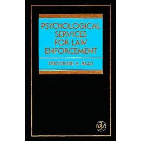 Psychological Services for Law Enforcement, Used [Hardcover]