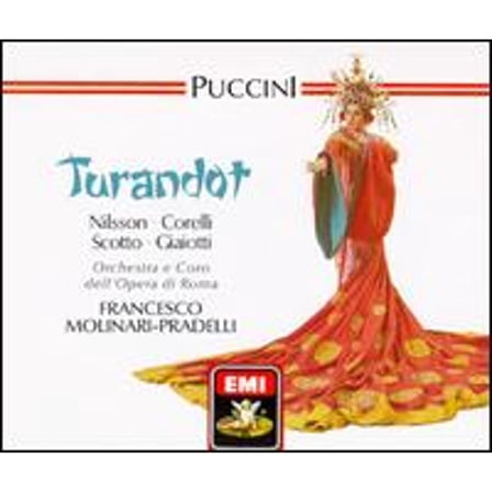 Pre-Owned Puccini: Turandot (CD 0077776932729) by Angelo Mercuriali (tenor), Birgit Nilsson (soprano), Bonaldo Giaiotti (bass), Franco Corelli (tenor);...