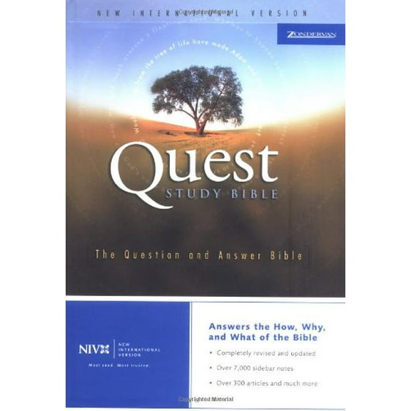 Pre-Owned Quest Study Bible: New International Version by Phyllis Ten Elshof (Paperback)