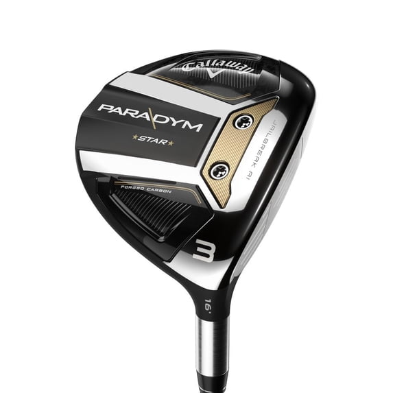 Pre-Owned RH 2023 Paradym Star Mens Graphite Shaft Fairway Wood 16° UST Mamiya ATTAS 23 Speed Series Black 40IP Graphite Light