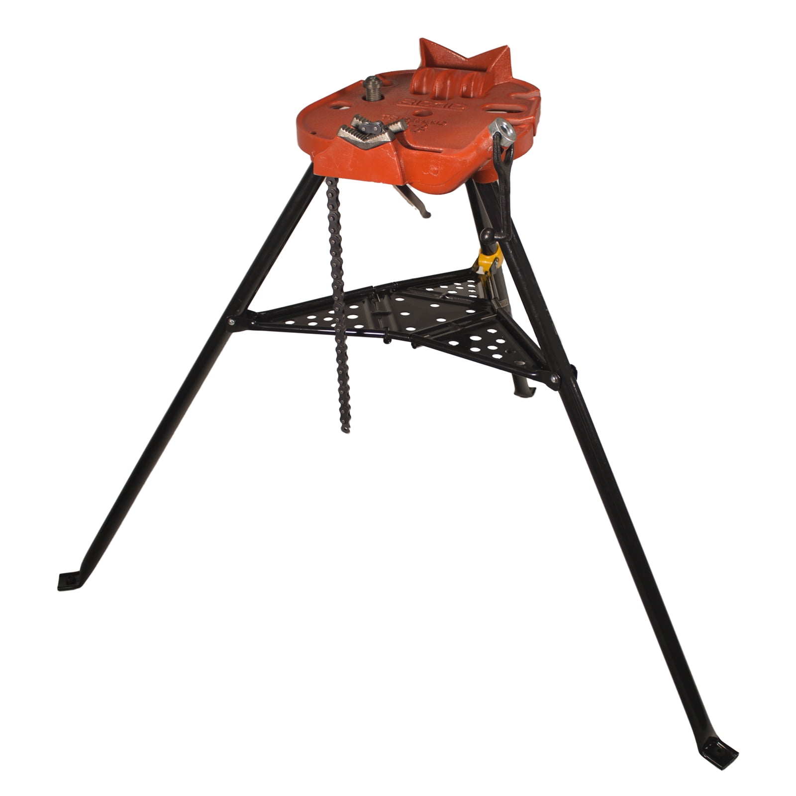 Pre-Owned RIDGID® 460-6 Portable TRISTAND® Chain Vise Stand 36273 (Like New)