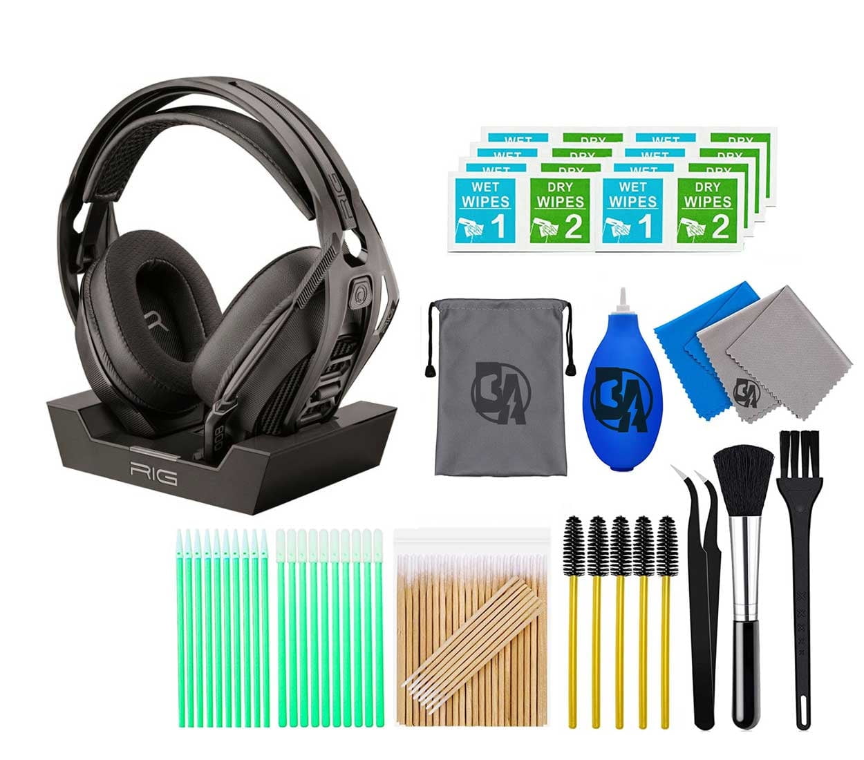 Pre-Owned RIG 800 Pro HS Wireless Headset and Base Station for PS4PS5 ...