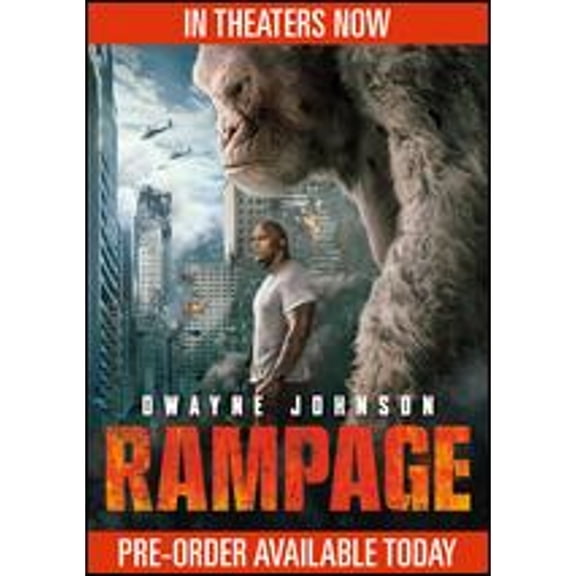 Pre-Owned Rampage (Blu-Ray 0883929623457) directed by Brad Peyton