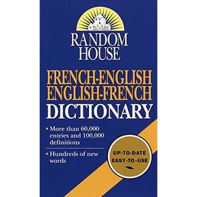 Pre-Owned Random House French-English English-French Dictionary Paperback