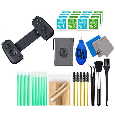 Pre-Owned Razer - Kishi V2 - Gaming Controller for iPhone - Black With Cleaning Manual Kit Bolt Axtion (Refurbished: Like New)