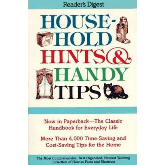 Pre-Owned Reader's Digest Household Hints & Handy Tips Hardcover 208 pages English