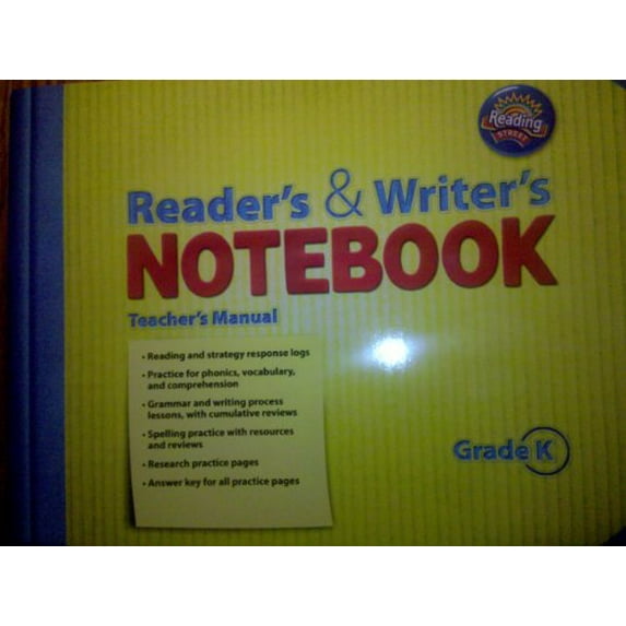 Pre-Owned Reader's and Writer's Notebook, Teacher's Manual, Grade K, 9780328484744, 0328484741, Paperback,
