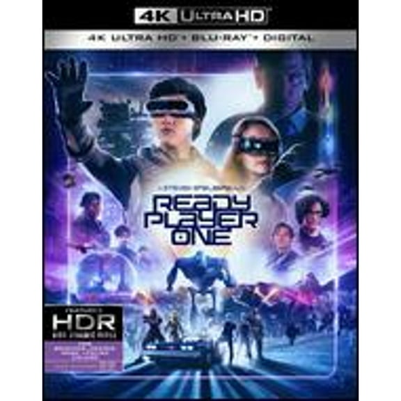 Pre-Owned Ready Player One [4K Ultra HD Blu-ray/Blu-ray] (Blu-Ray 0883929621866) directed by Steven Spielberg