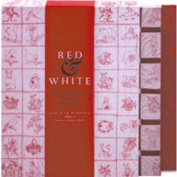 Pre-Owned Red & White: Redwork Patterns/American Redwork Quilts (Hardcover 9780847822447) by Deborah Harding