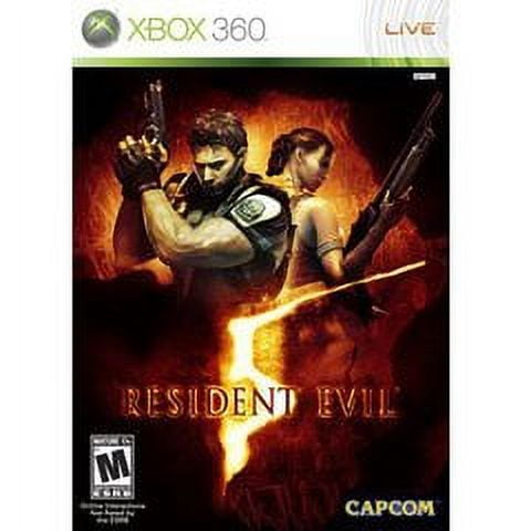 Restored Resident Evil 5 Physical Survival Horror Action & Adventure Video Game for Xbox 360
