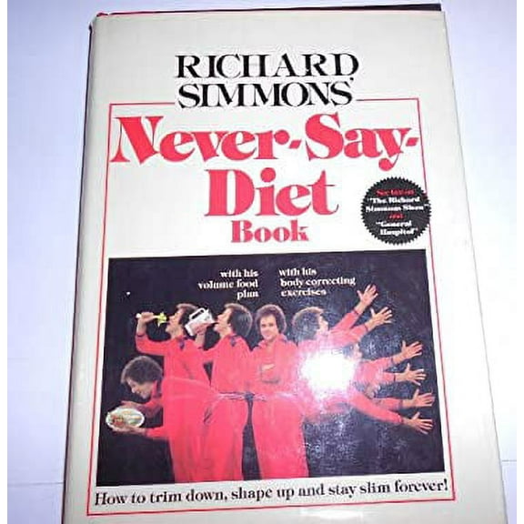 Pre-Owned Richard Simmon's Never Say Diet Book Paperback