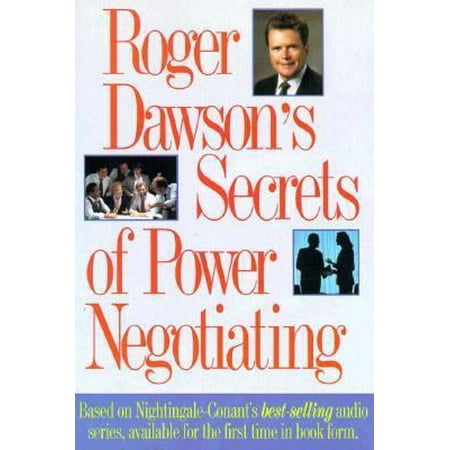 Roger Dawson's Secrets of Power Negotiating [Hardcover - Used]