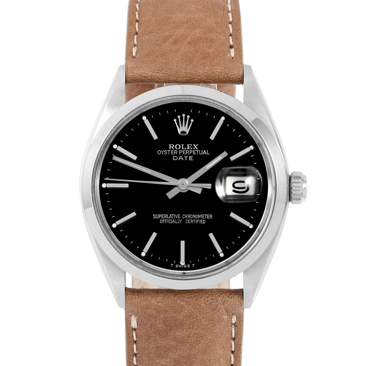 rolex men's 1500 date watch