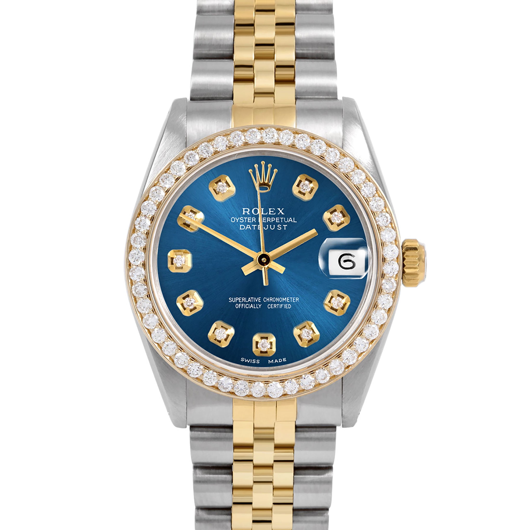 Ladies Rolex Watches Pre Owned Diamond Rolex PRE-OWNED Rolex