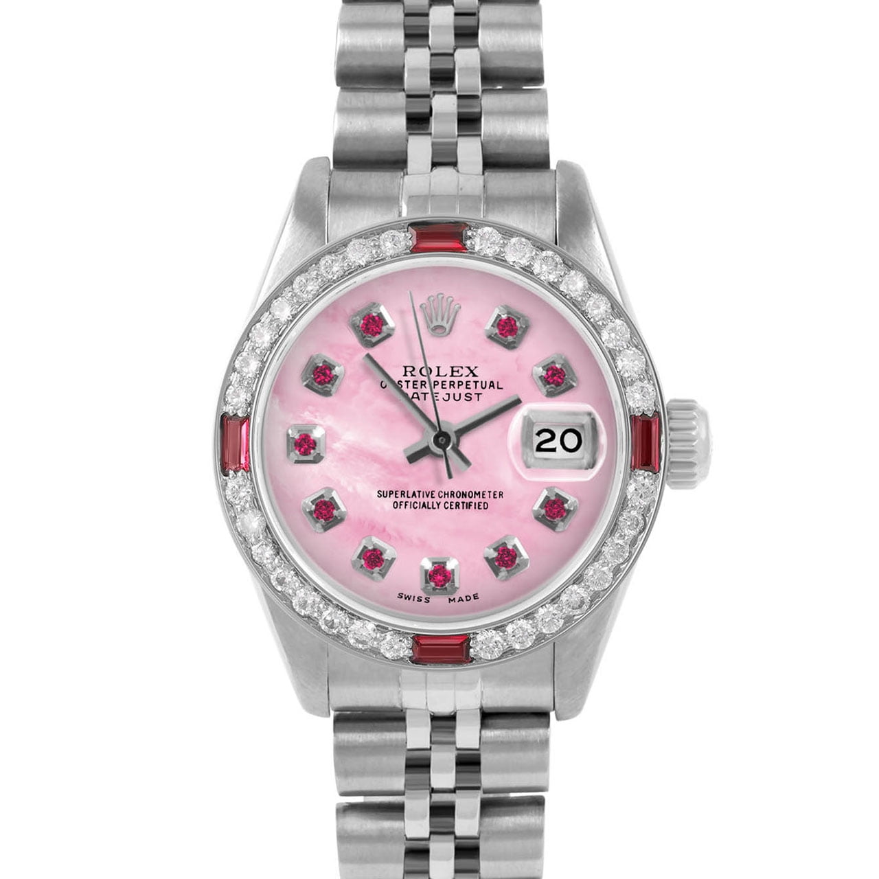 Ladies top pink rolex