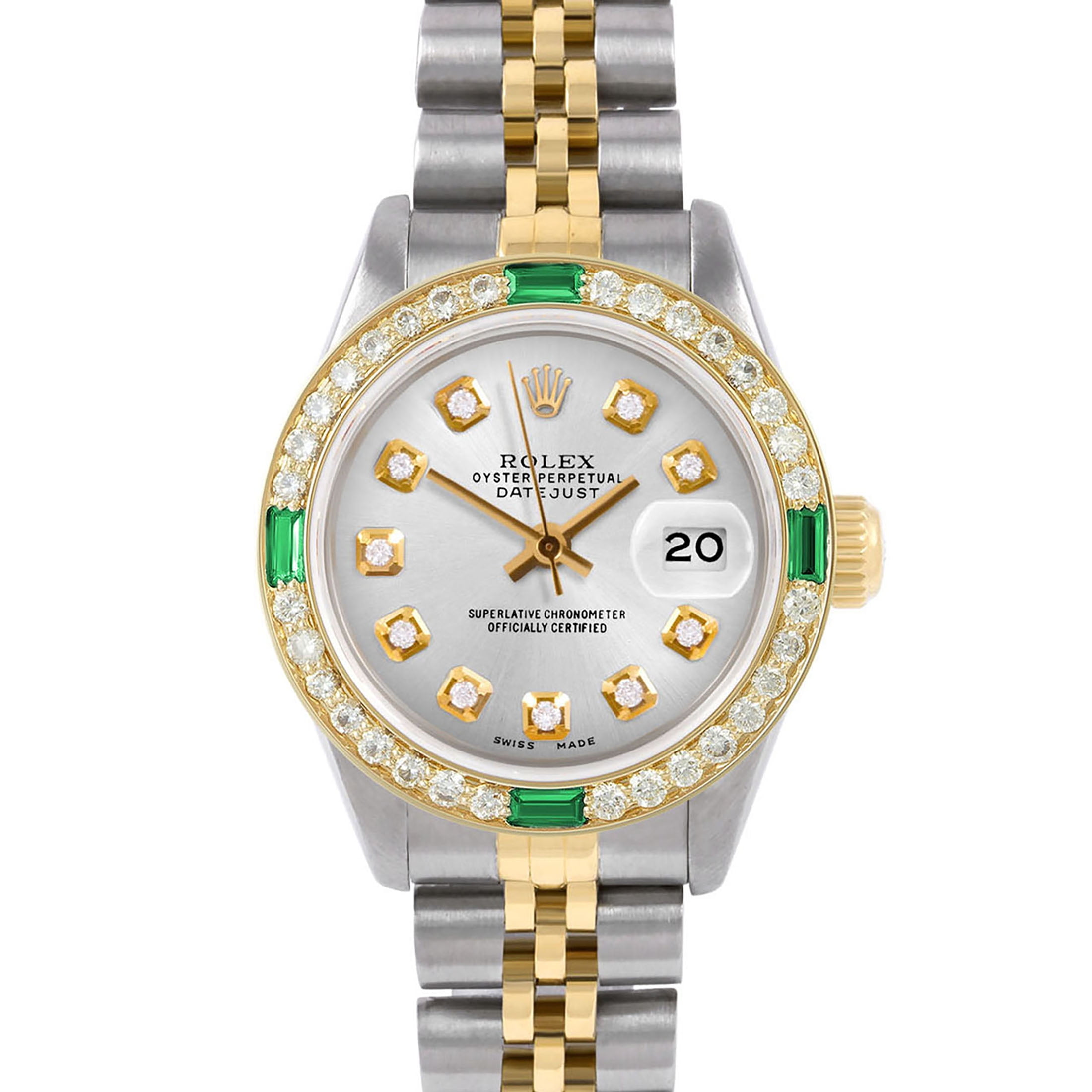 26mm Reloj Rolex Para Dama Reloj Rolex 26mm Diamante Plata