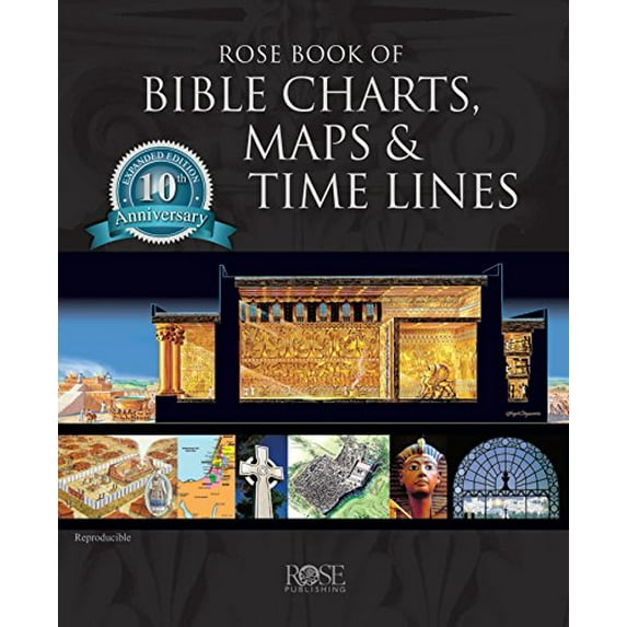 Pre-Owned Rose Book of Bible Charts, Maps, and Time Lines, 9781596360228, 1596360224, Paperback, Special Edition edition