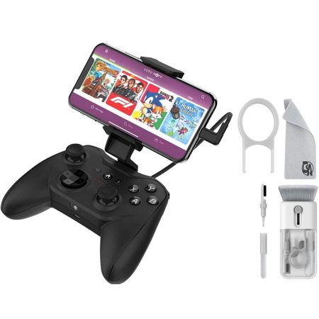 Pre-Owned Rotor Riot - RR1852 Controller for Apple iOS7 or later devices - Black With Cleaning Electric kit Bolt Axtion Bundle