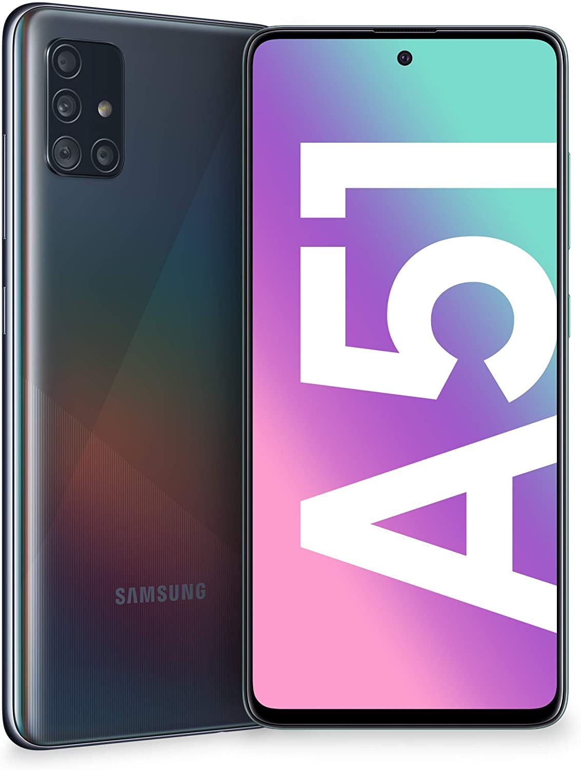 Restored SAMSUNG Galaxy A51 128GB Black Fully Unlocked (LCD Shadow) (Refurbished)