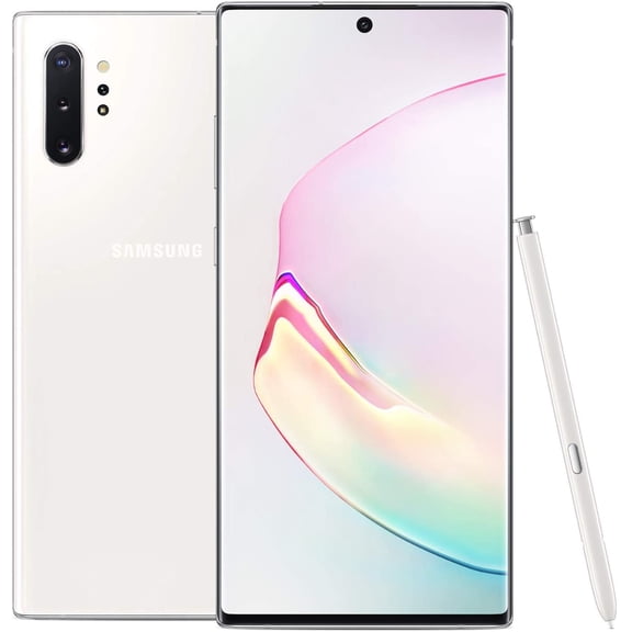 SAMSUNG Galaxy Note 10+ , N975U - AT&T - 256GB White (Good)