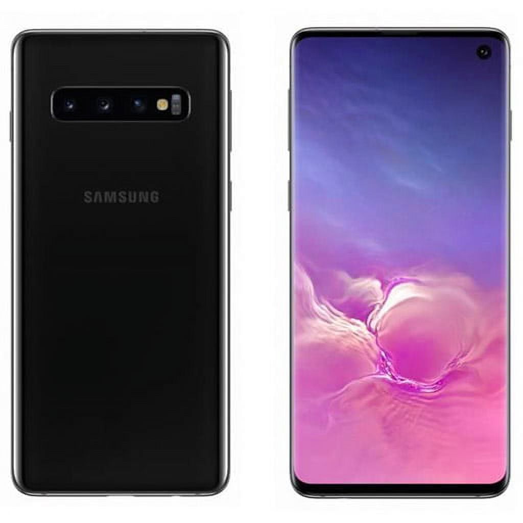 Pre-Owned AT&T Samsung Galaxy S10+ 512GB Smartphone (Unlocked), Black,
