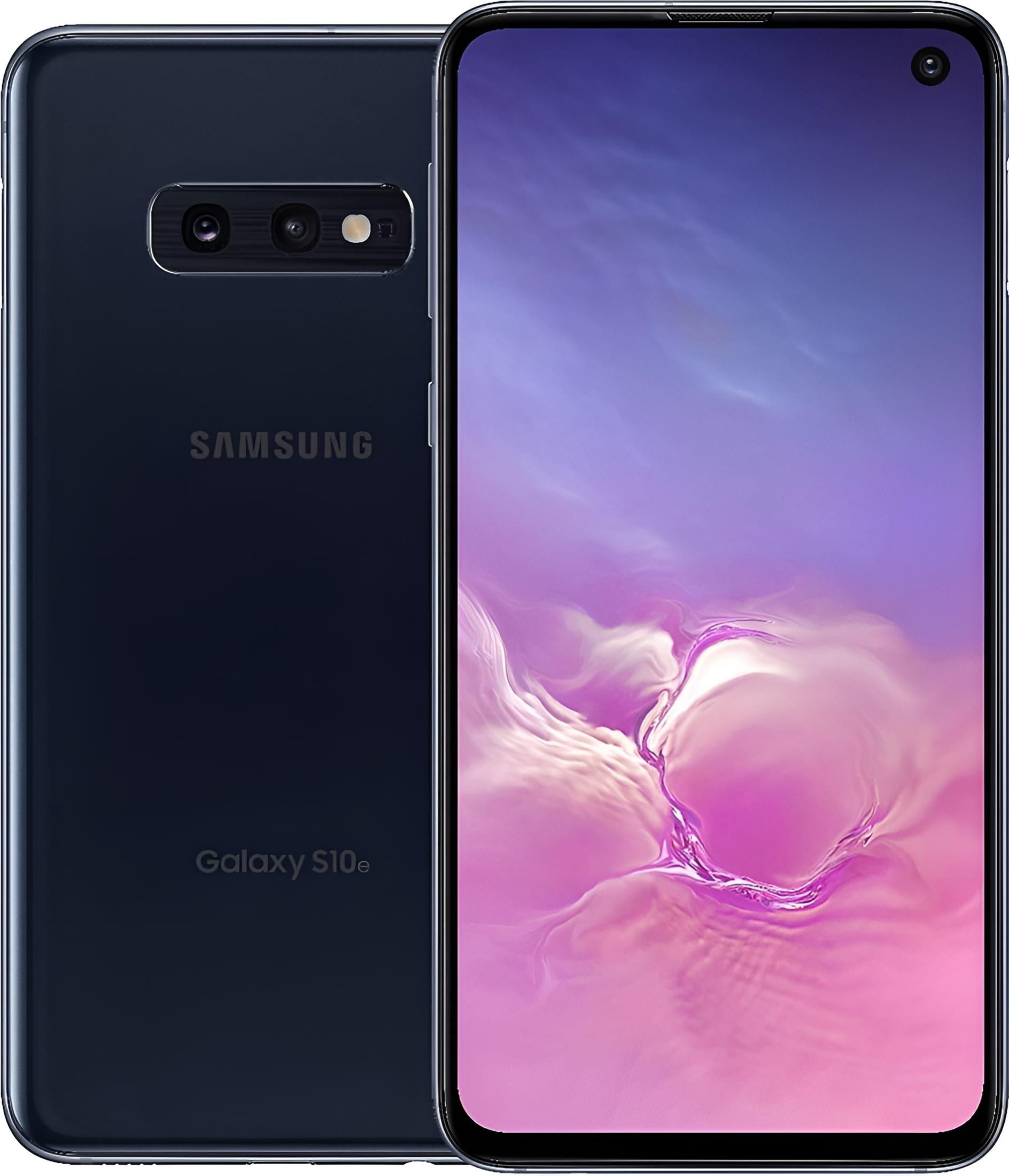 Restored SAMSUNG Galaxy S10e G970U 128GB Fully Unlocked Prism Black (LCD Dot) (Refurbished)