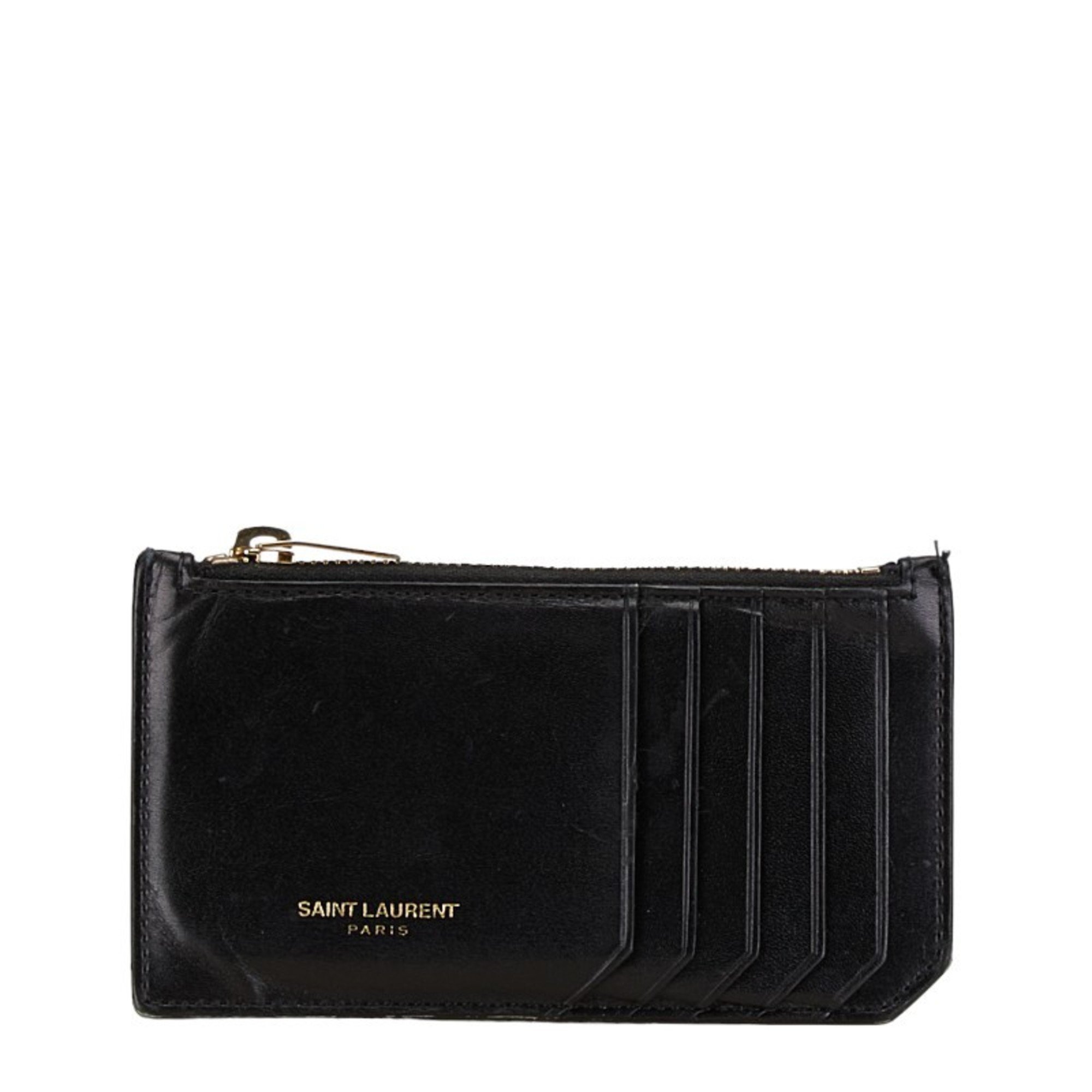 Ysl fragments zipped card case hotsell