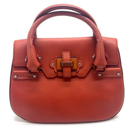 Pre-Owned Salvatore Ferragamo 7899 Bag Hand Bag terracotta RedBased (Good)