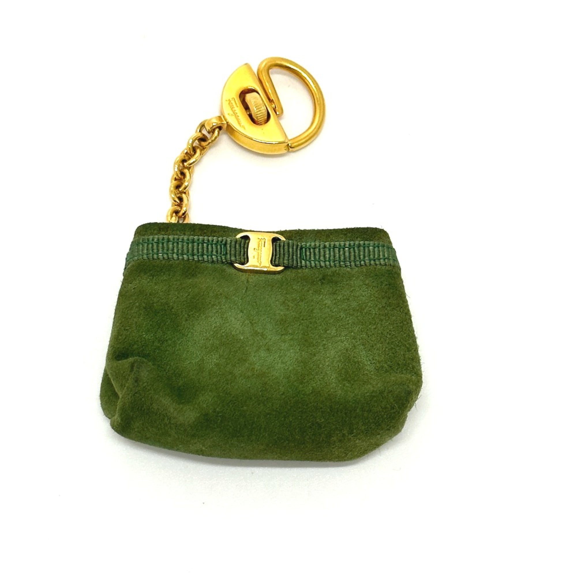 Pre-Owned Salvatore Ferragamo Bag Charm Green (Good) - Walmart.com