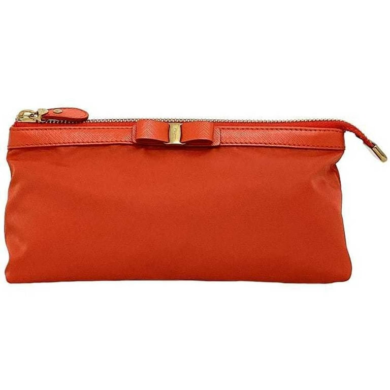 Salvatore ferragamo red purse hotsell