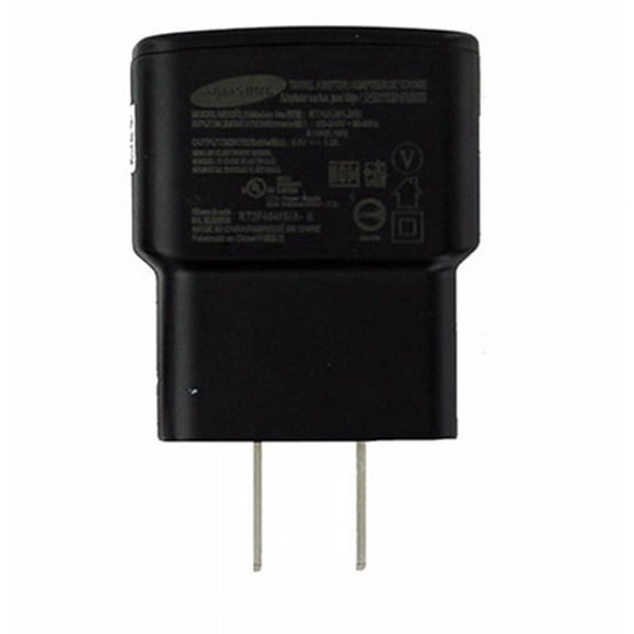 Pre-Owned Samsung (5V/700mA) Single USB Wall Charger OEM Travel Adapter - Black ETA0U60JBE